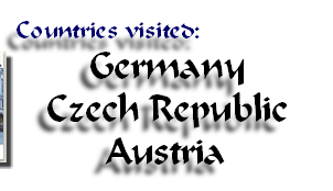 Countries visited:
Germany 
Czech Republic
Austria