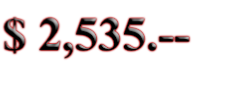 $ 2,535.--