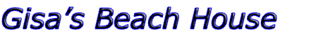 Gisa’s Beach House 